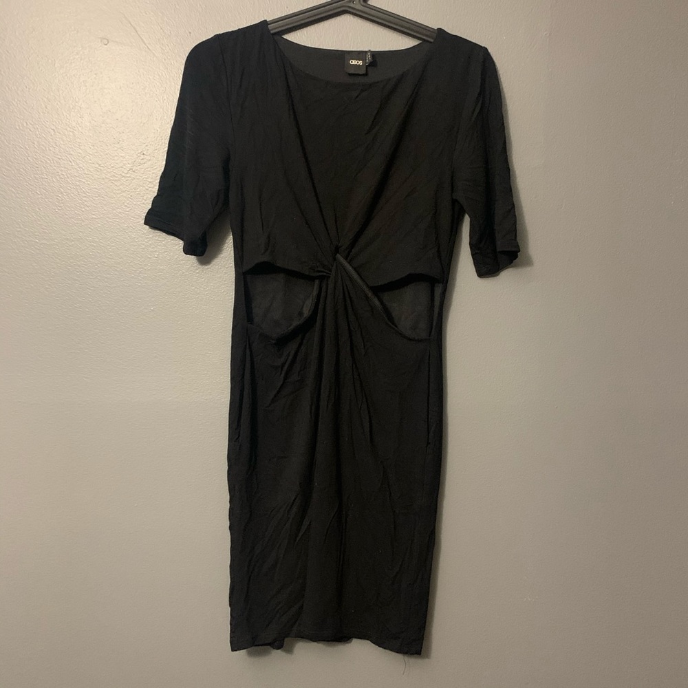 Asos cutout t-shirt dress